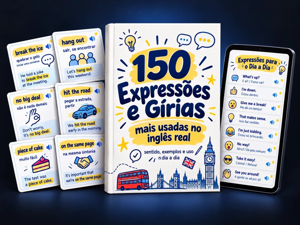 Bônus 2: 150 Expressões e Gírias do Inglês Real